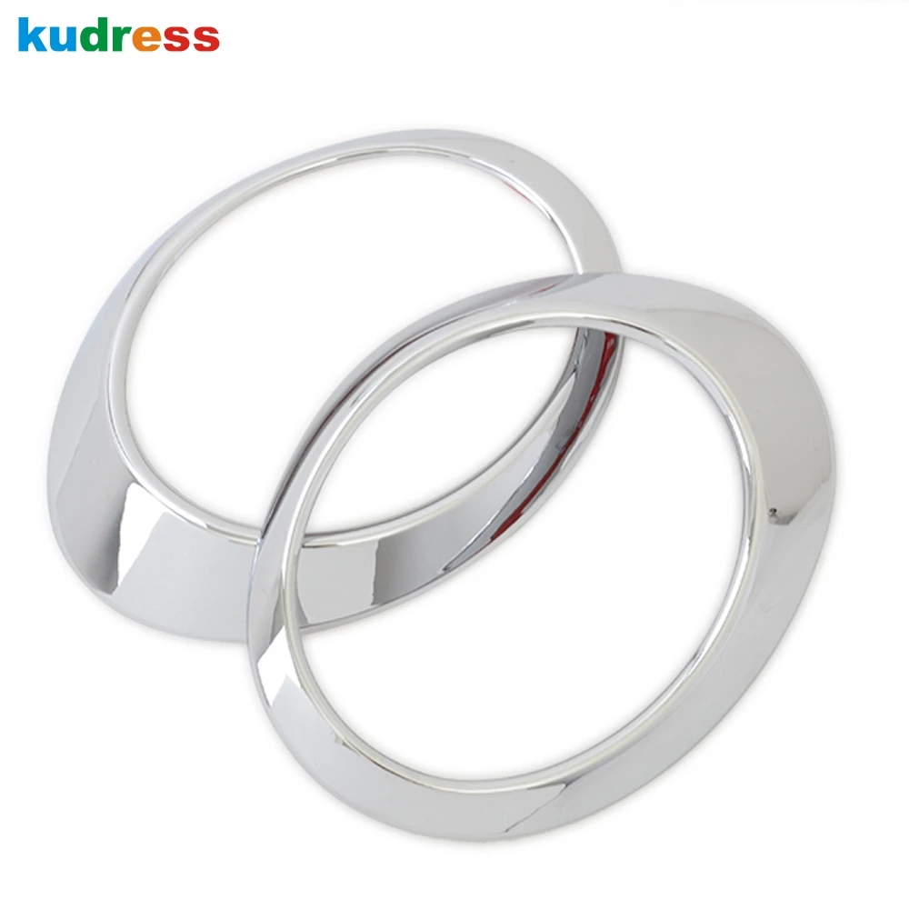For Subaru Forester 2009 2010 2011 2012 ABS Chrome Car Front Fog Light Cover Trim Head Foglight Lamp Trims Exterior Accessories