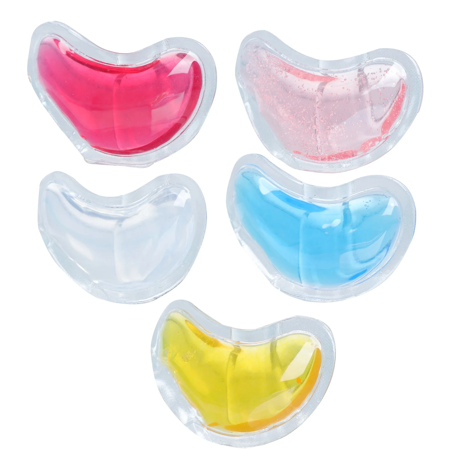 5 uds parche para el cuidado de los ojos almohadillas de hielo de Gel tratamiento de ojos reutilizable frío caliente máscaras de enfriamiento para ojeras