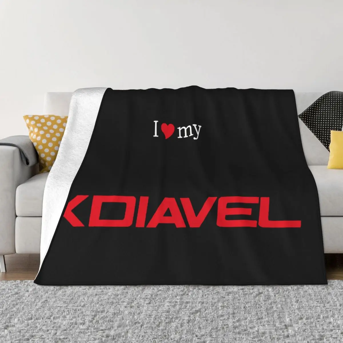 Personnalise Xdiavel S M L Xl Xxl Homme Moto X Diavel Western Style Male Gift Gift Beautiful Women Interested Throw Blanket