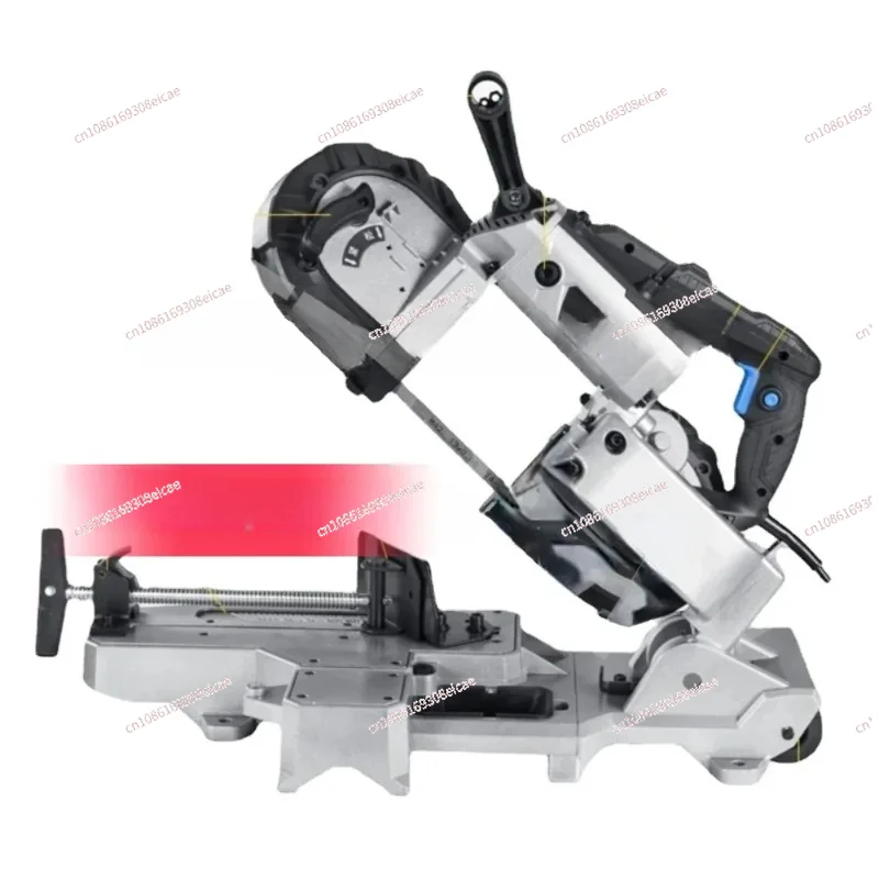 

220V-240V Multifunctional Band Saw Horizontal Band Saw Electric Saw 45 ° Metal Cutting