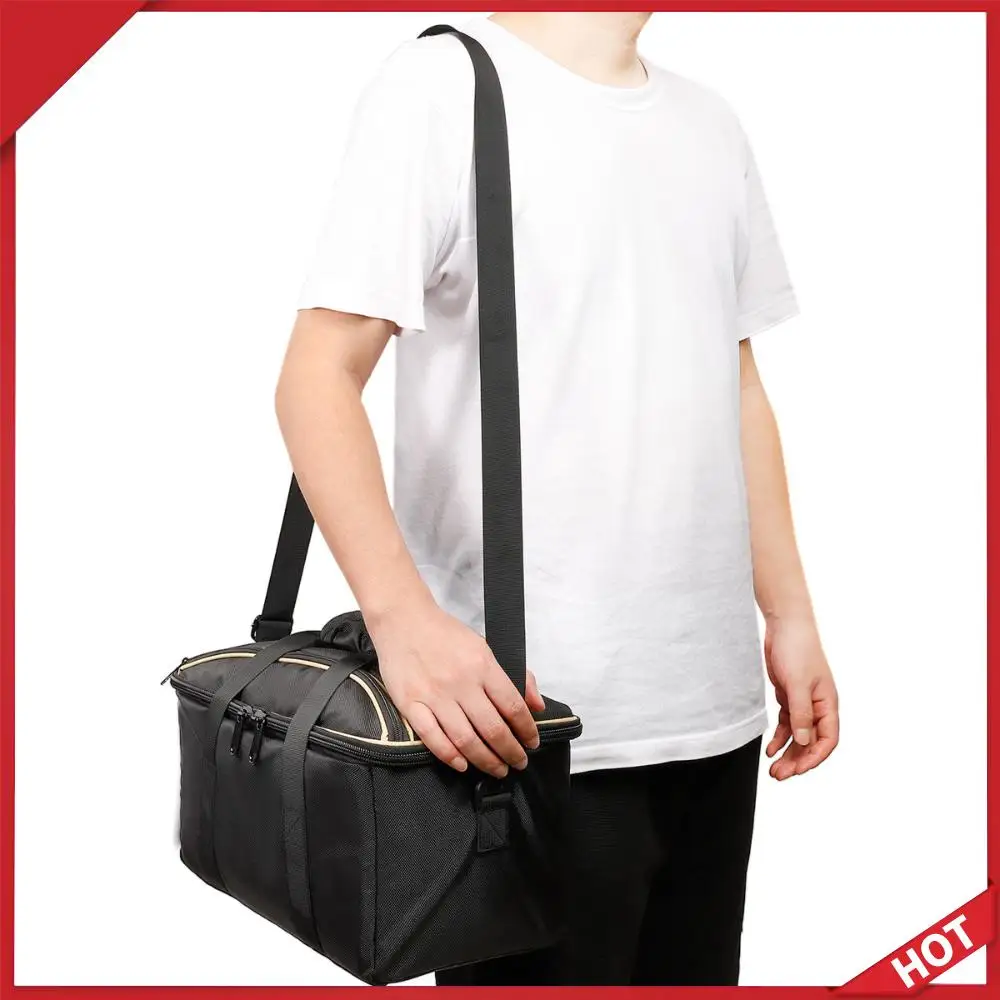 

Сумка-чехол для колонки JBL Authentics 300: ударопрочный, водонепроницаемый дорожный кейс с регулируемым плечевым ремнем для колонки/кабеля