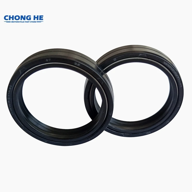 Front Fork Oil Seal Dust Cover 47x58x11 mm For Honda CRF450 CRF450R Motocross CRF 450 CRF450X Enduro CRF 250R CRF 250R CRF250X