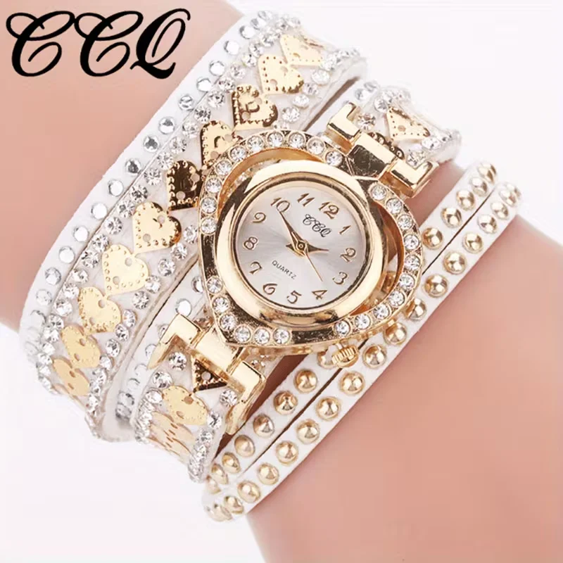 1pc Women's Light Luxury Four Piece Watch Gift  | Fashionable Quartz Watch , Showcasing Daily Elegance
