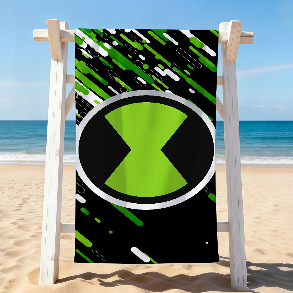 Fantasy cartoon B-Ben 10 Towel Drying Bath Towel Applicable To Light Swimming Camping Yoga Beach Out