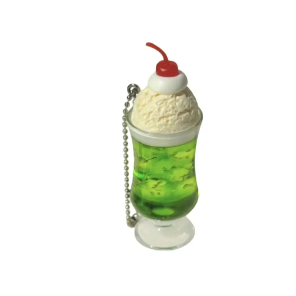 Fashion Handmade Taiyaki Pendant Japanese Bag Keyring Icecream Keychains Bag Charm Street Food Y2k Keychains Women Girls