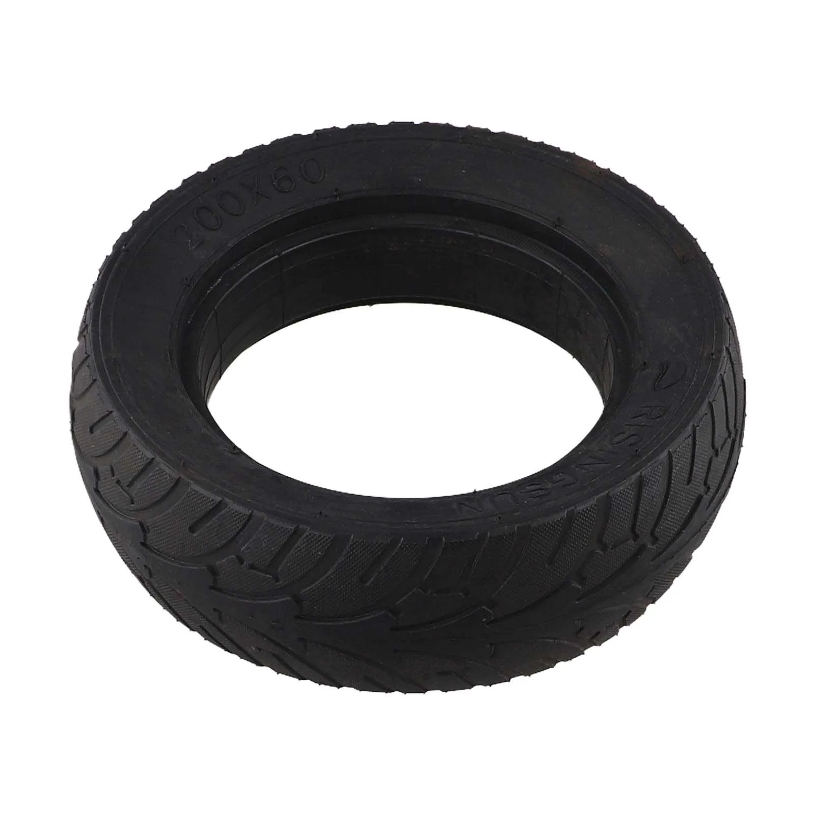 Electric Scooter Tire 200x60 Solid Tire For Skateboarding Easy To Install Excellent Grip High-quality Materials