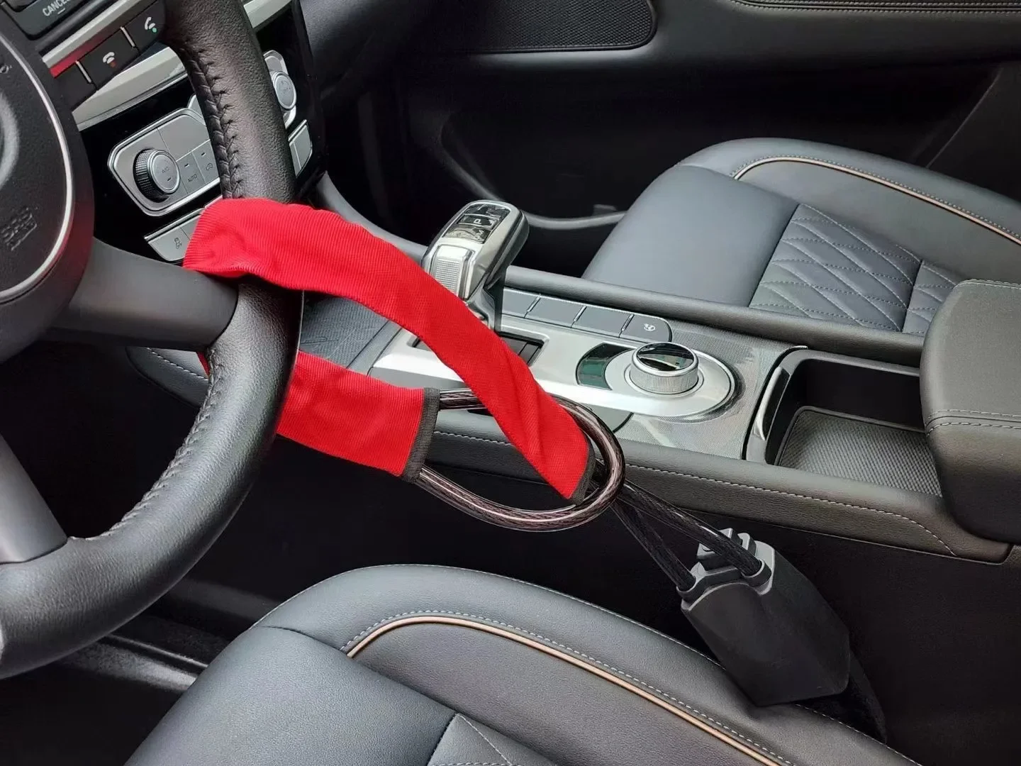 Car Steering Wheel Lock Rope Lock Car Lock Buckle Lock Special Steering Wheel Lock Car Security