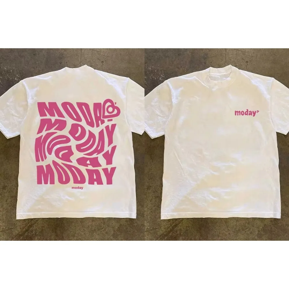 Outdoor Casual Men's Shirts Fashion Y2k Women Street Hip Hop Trend Short Sleeved Harajuku Printing Comfortable Cotton T Shirt
