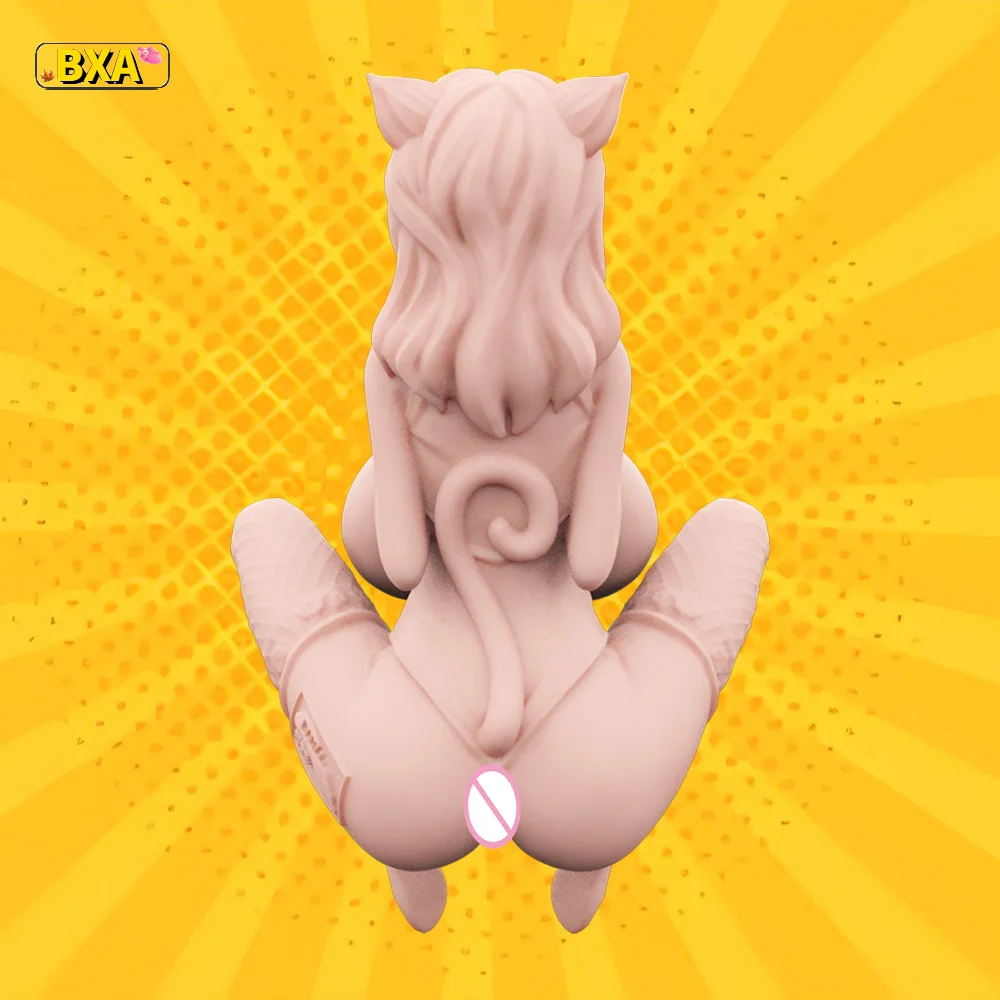 New Male Masturbation Cup Sex Doll Silicone Animation Model Realistic Large Breasts for Male Masturbation Vagina Adult Toy Store