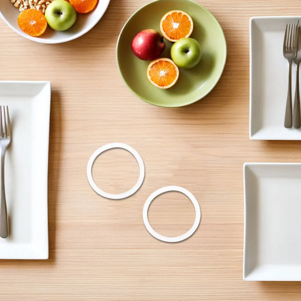 

12Pcs 86Mm Temperature Resistant Silicone Gasket Soft Flexible Seals for Freezing and Microwave Heating Silicone Gasket Seal