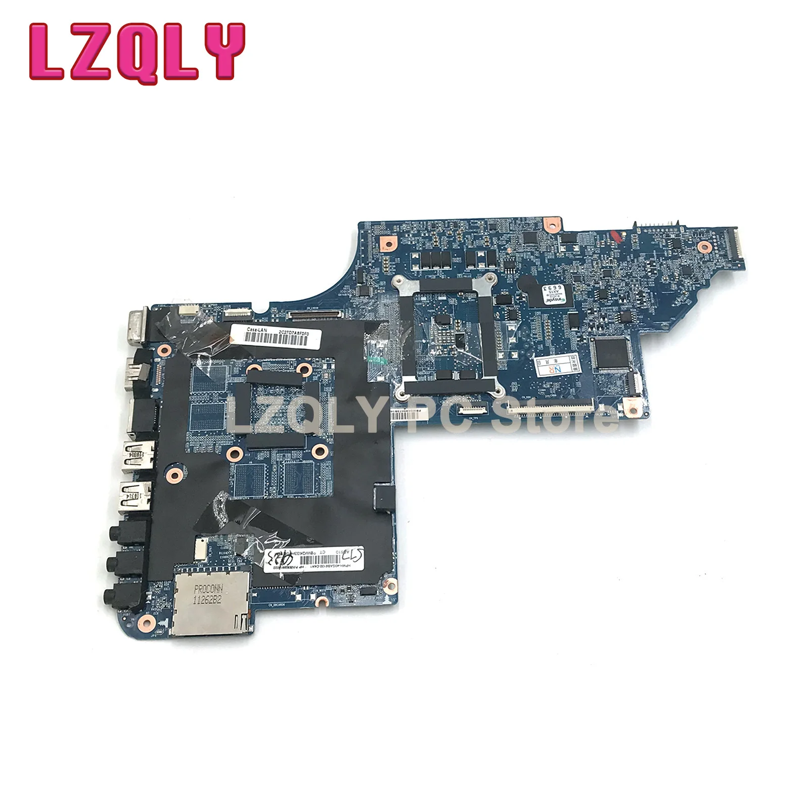 For HP Pavilion DV6 DV6-6000 Laptop Motherboard 641485-001 HM65 DDR3 Socket PGA989 Main Board Full Test