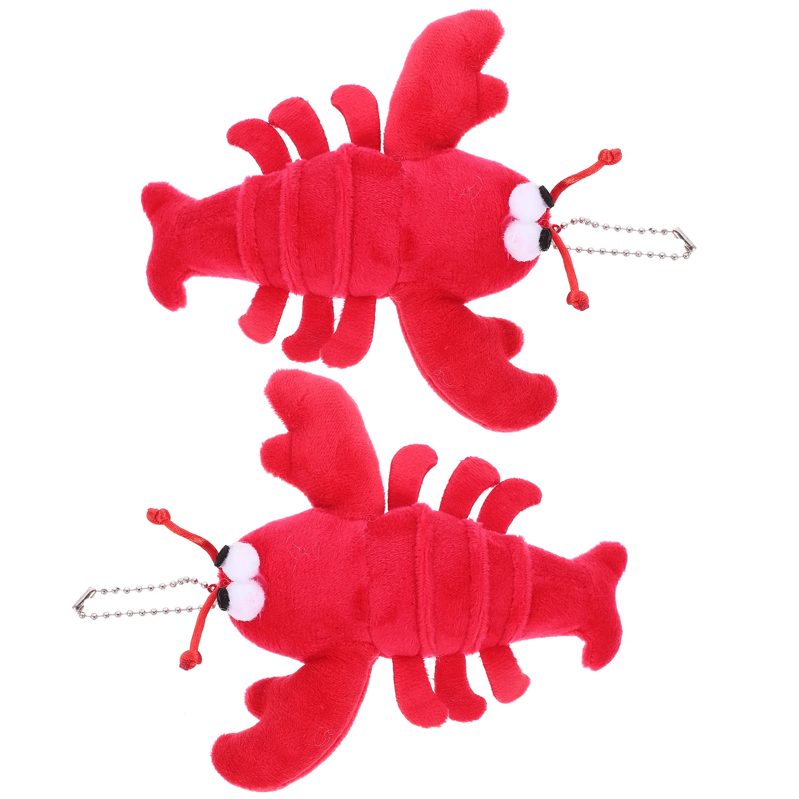 

Lobster Plush Festive Toy Hanging Luxury Crayfish Stuffed Decorative Pendant Pp Cotton Home Decoration Prop Key