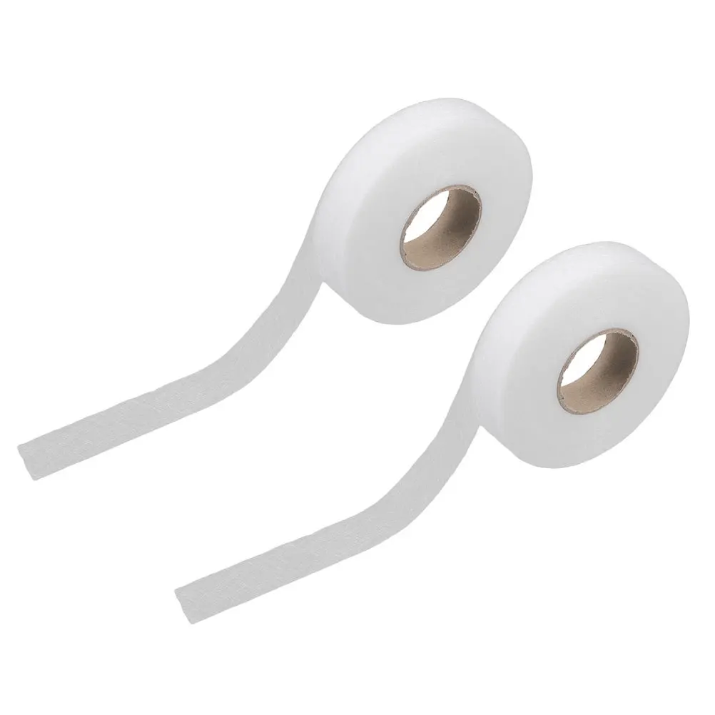 

Iron on Hemming Tape for Pants Clothes Curtains No Sew Fabric Fusing Tapes DIY Supplies Strong Design Neat Look