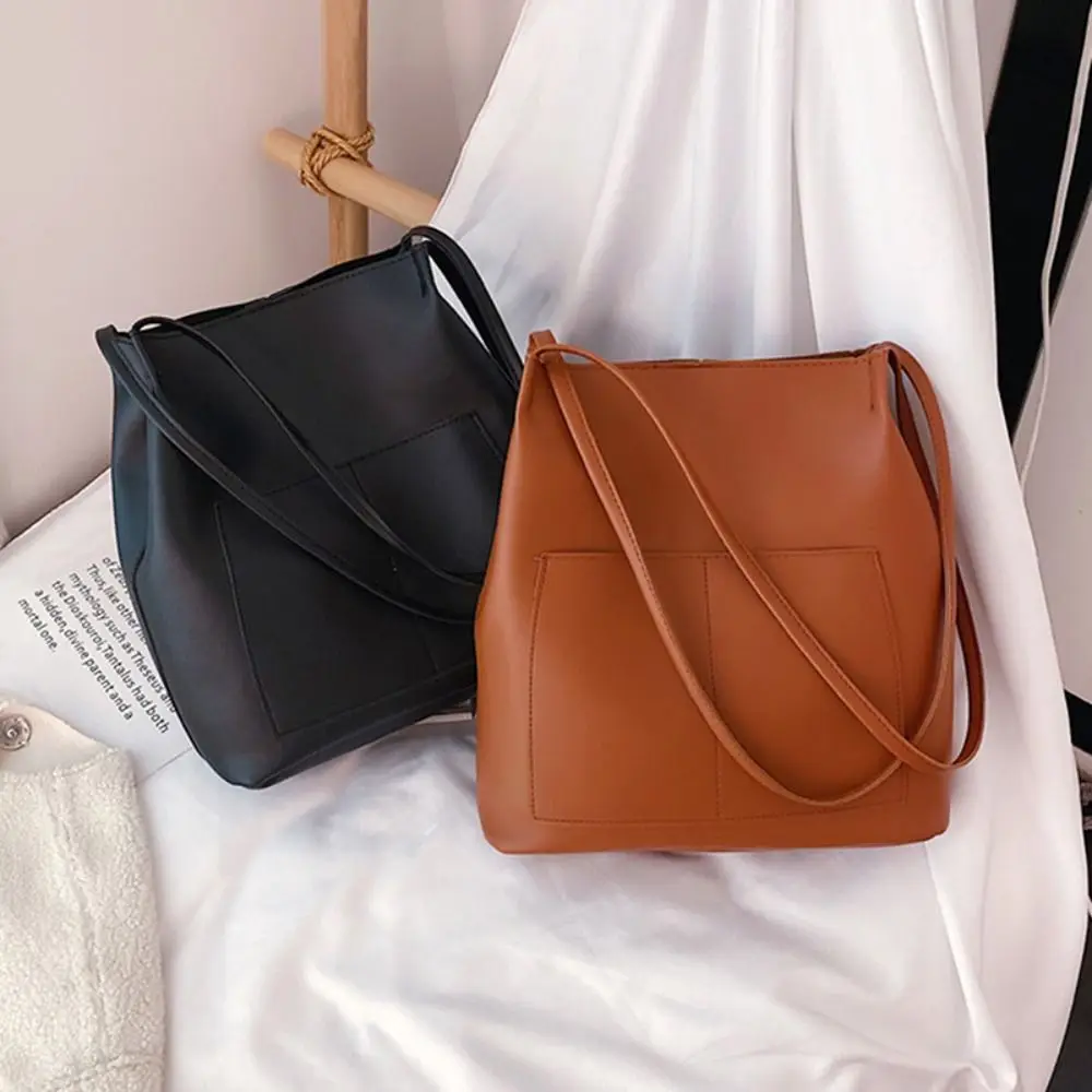 Bolsos de hombro gruesos de lujo para mujer, monederos de cuero PU, bolsos de mano