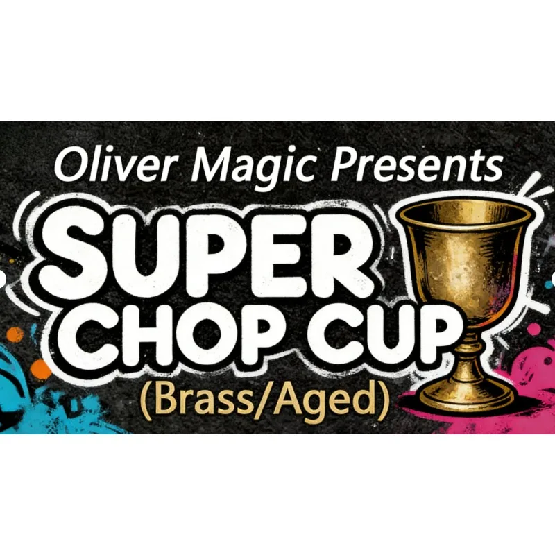 

Super Chop Cup (Brass/Aged) – Magic Tricks Ball Appear Vanish Magia Magician Close Up Street Illusions Gimmicks Mentalism Props