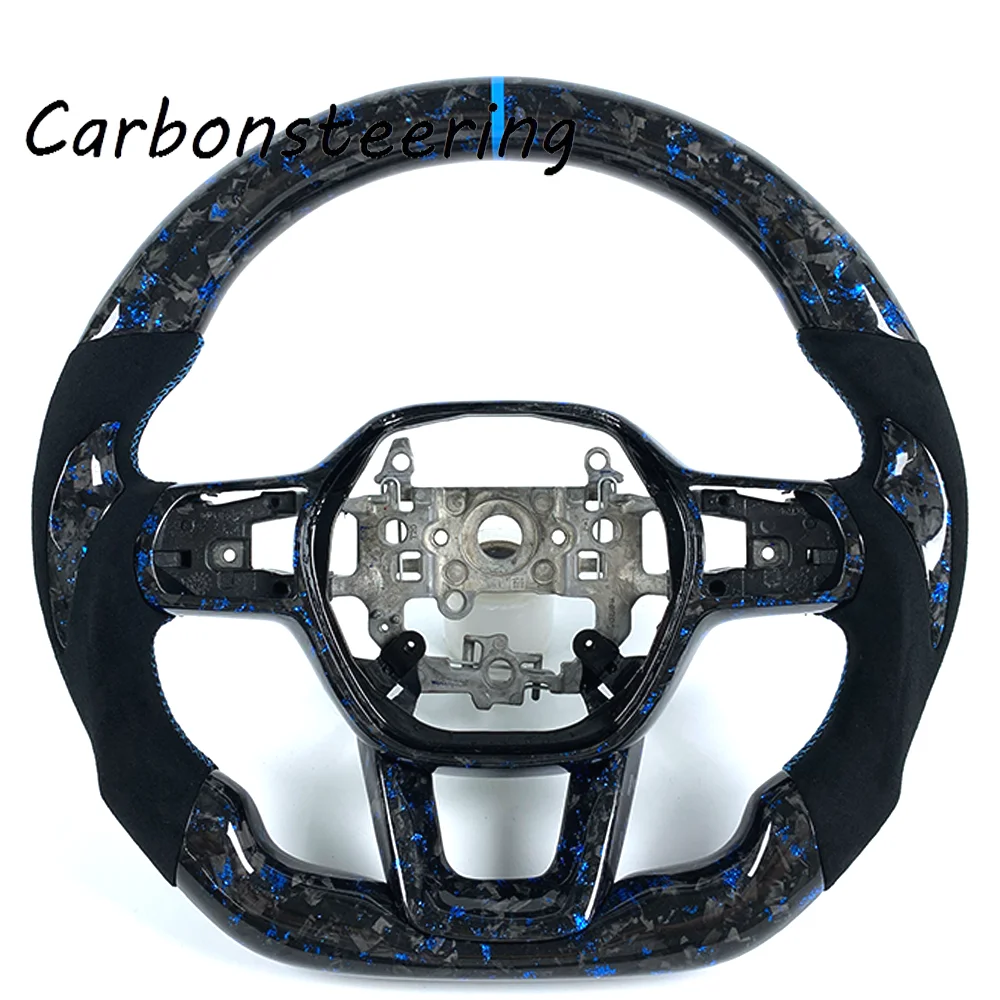 

Custom Forged Carbon Fiber Steering Wheel for Honda Civic 11th Accord Type R FL5 Si 2022+ Sport Racing JDM Performance Upgrade