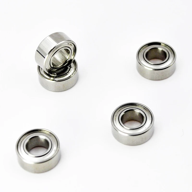 Hybrid Ceramic Bearing SMR105ZZ Stainless Steel MR105 ZZ 5x10x4 mm 1050 Inner Bore 5mm Miniature Ball Bearings