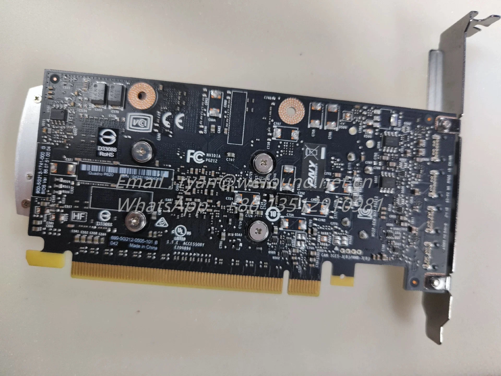 GPU for Quadro P620 2G PC Graphics Card