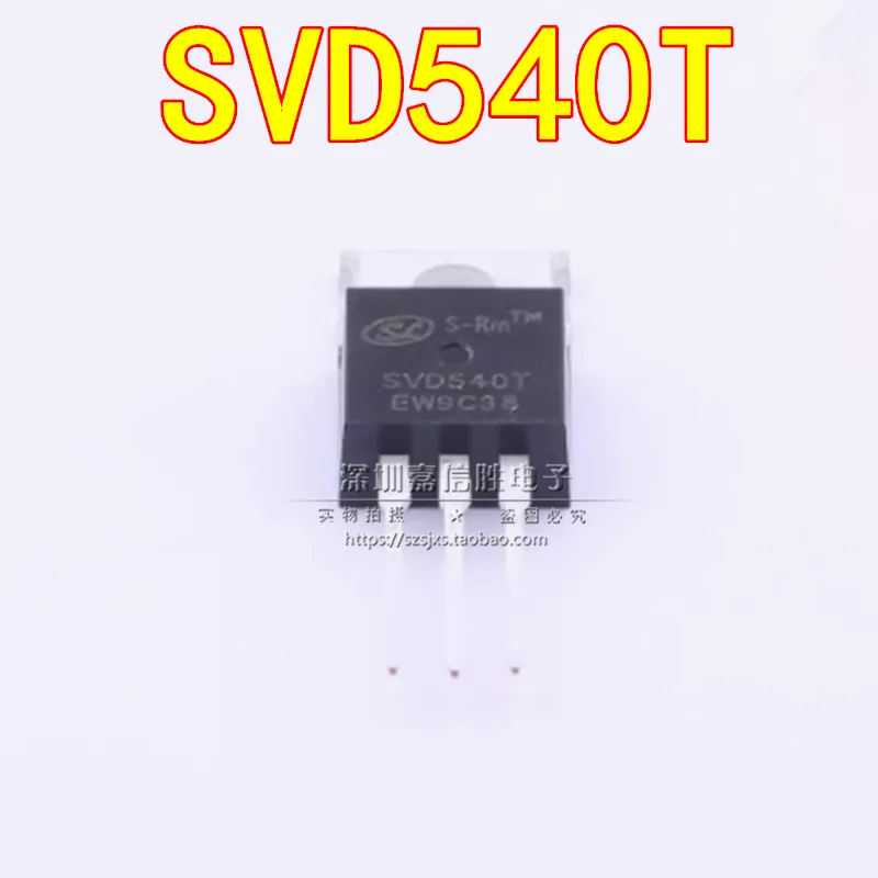 Transistor do efeito de campo do MOS, SVD540T, SVD540, TO-220, 100V, 33A, brandnew, 10 PCes
