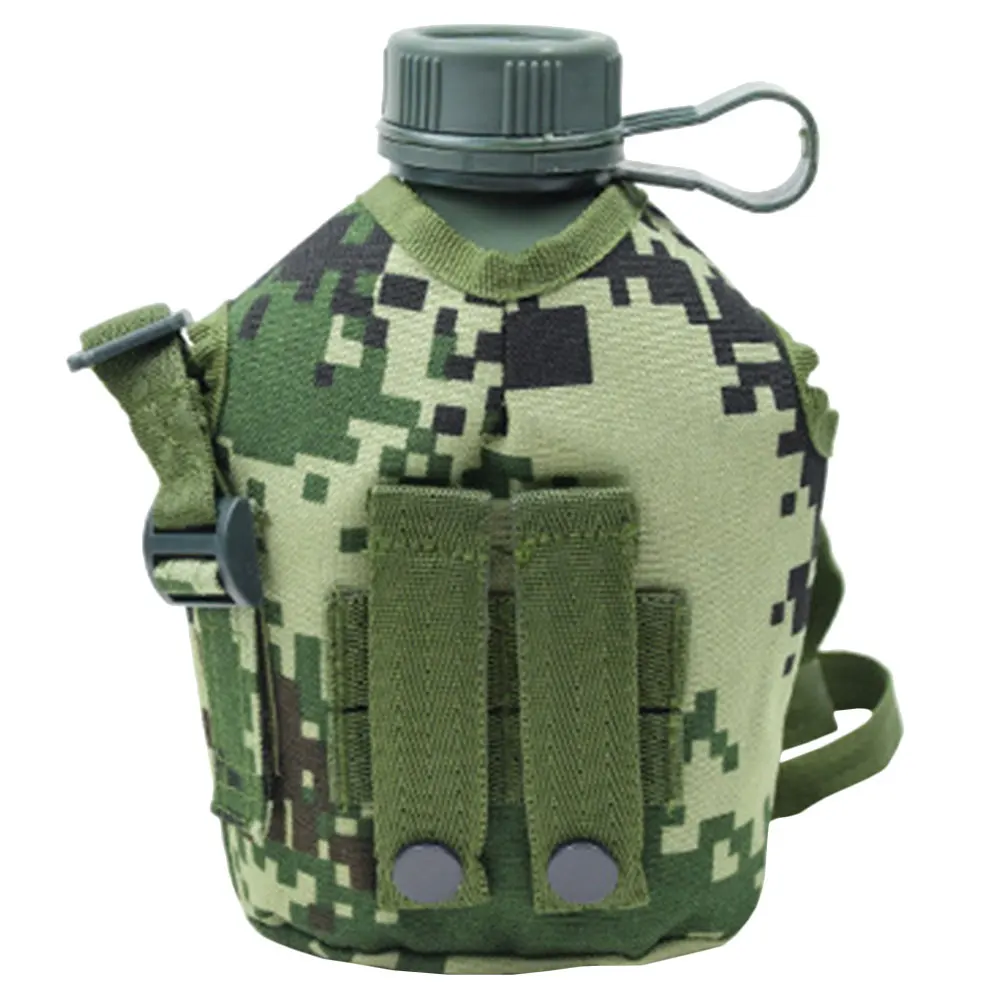 

Portable Outdoor Water Bottle Aluminum Kettle Camping Container Green Jug 500ml Hiking Canteen Travel Supplies