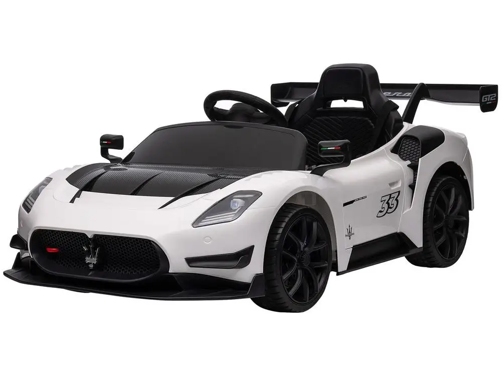 Maserati White Children's Electric Car