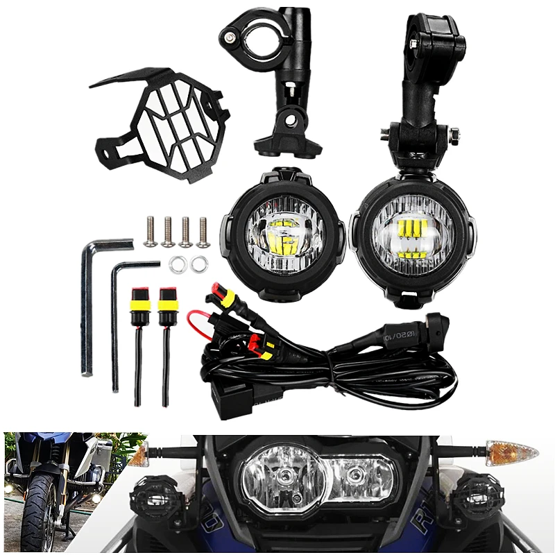 

For BMW R1200GS Adventure LC 2014 2015 2016 For BMW R1200GS Emark Certified Front Fog Light For Led Driving Lights Moto Led