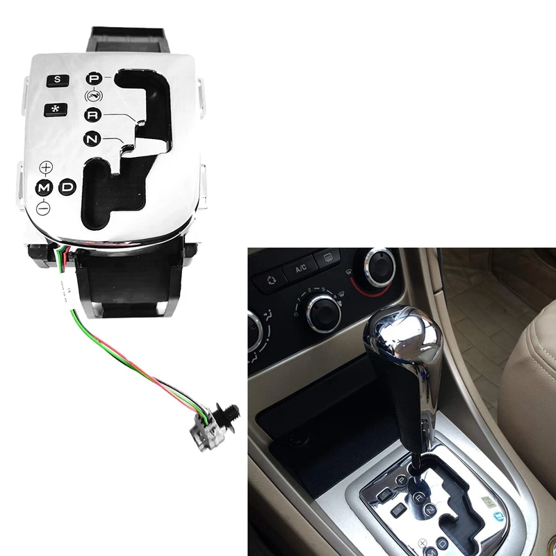 Automatic Transmission Table Cover Interior Trim Panel Gear Shift Knob Control Panel For Peugeot 307 Citroen C3-XR C4