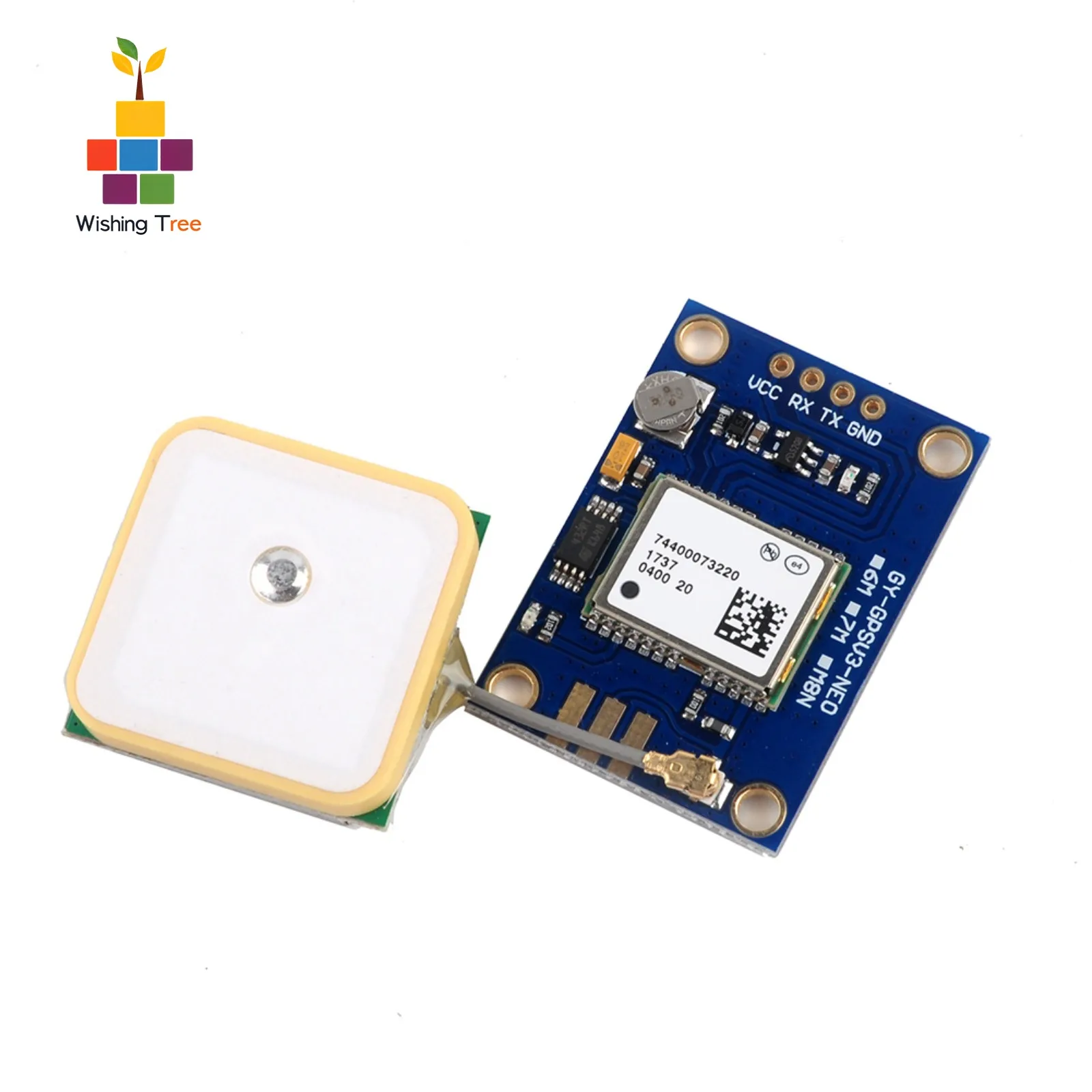 

GY-GPSV3 M8T Multi-GNSS Module GPS/GLONASS/BeiDou Antenna for Arduino Flight Control