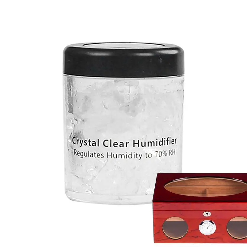 Cigars Crystal Gel Humidifier Tobacco Moisturizing Pot Cigar Humidor Humidification Cigar Accessories Smoking Ash Smell Remover