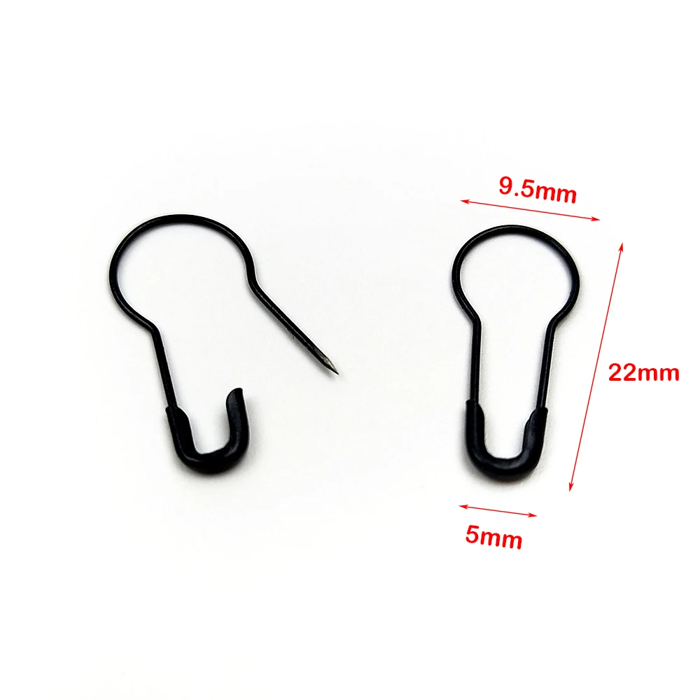 100Pcs/Pack Pin Safety Pins Metal Clips Gold Silver Marker Tag Gourd Pins Safe Craft Knitting Cross Stitch Holder DIY Sewing Kit