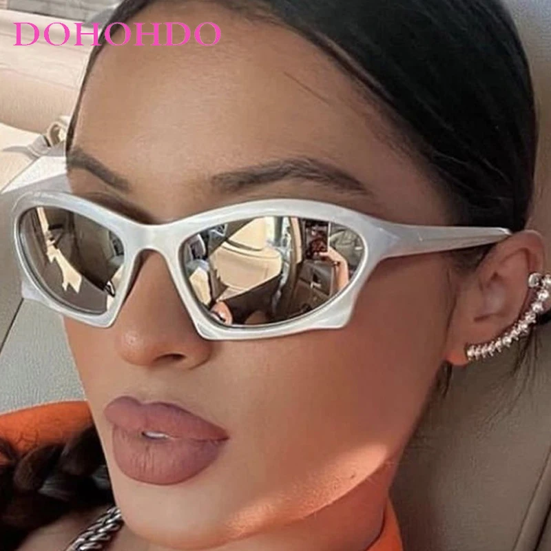 

Fashion Y2K Sports Sunglasses Women Trendy Punk Sun Glasses Men Retro Luxury Brand Designer Outdoor Driving Travel Eyewear UV400