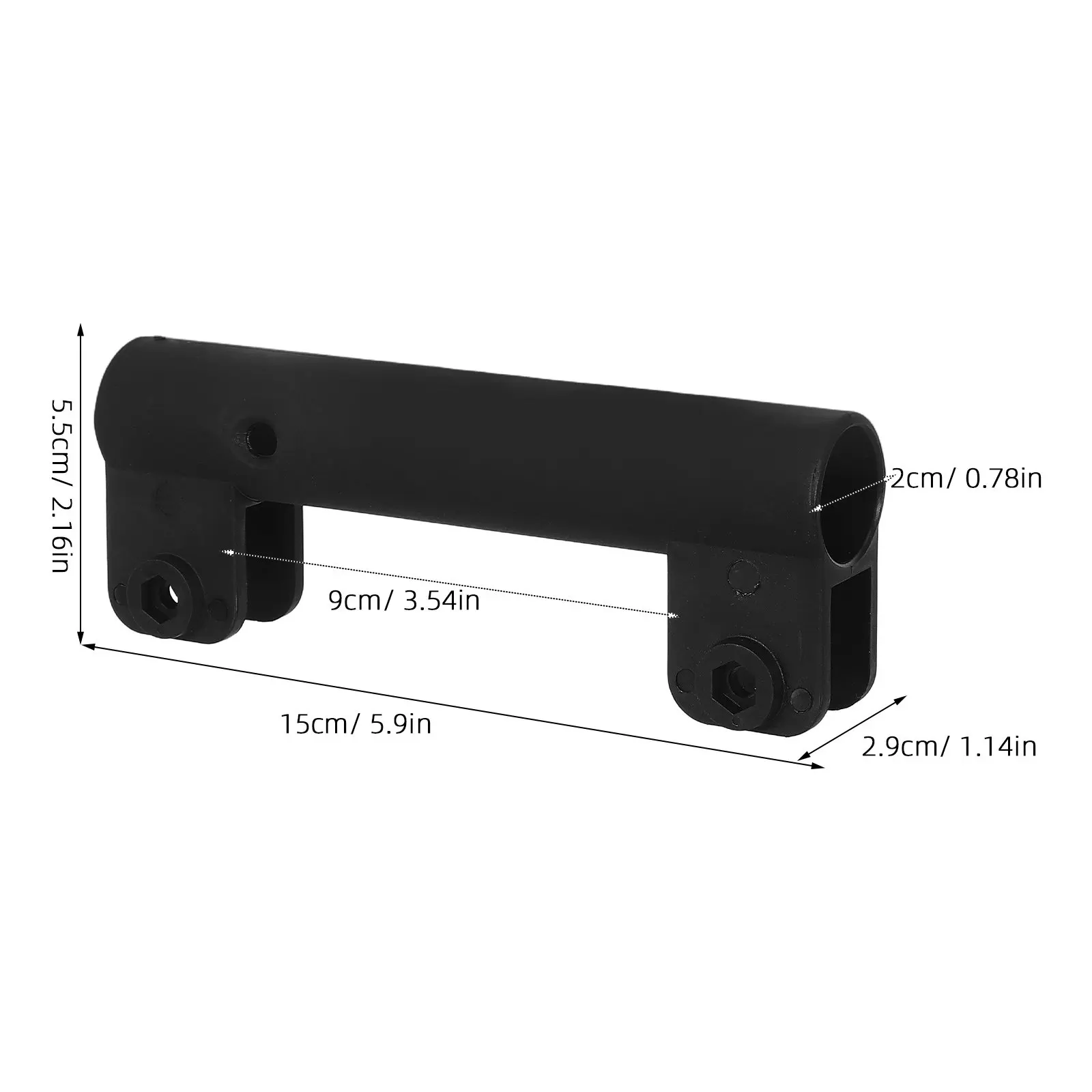 2pcs Folding Wagon Handle Replacement for Outdoor Cart Beach Garden Trolley Pull Handle Attachment Utility Cart Accessories view 5