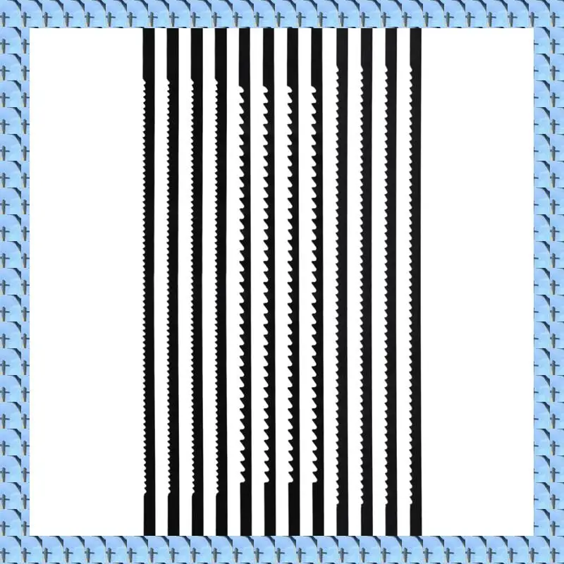 

NOCM 5 Inch Scroll Saw Blade 36 Pack Compatible For All Machines Require 5In. Pin End Scroll Saw - 10 TPI, 15 TPI, 18 TPI