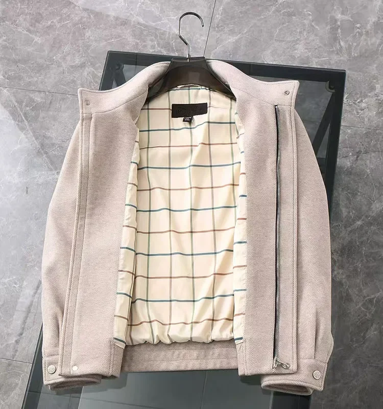

LP Old Money Wind 100% Cashmere Simple Casual Cashmere Jacket 25aw