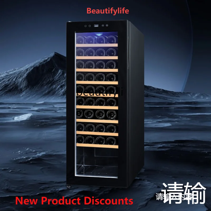 

A61 Wine Cabinet Household Compressor Refrigeration and Refrigeration Small Ice Bar Refrigerator Tea Display Freezer