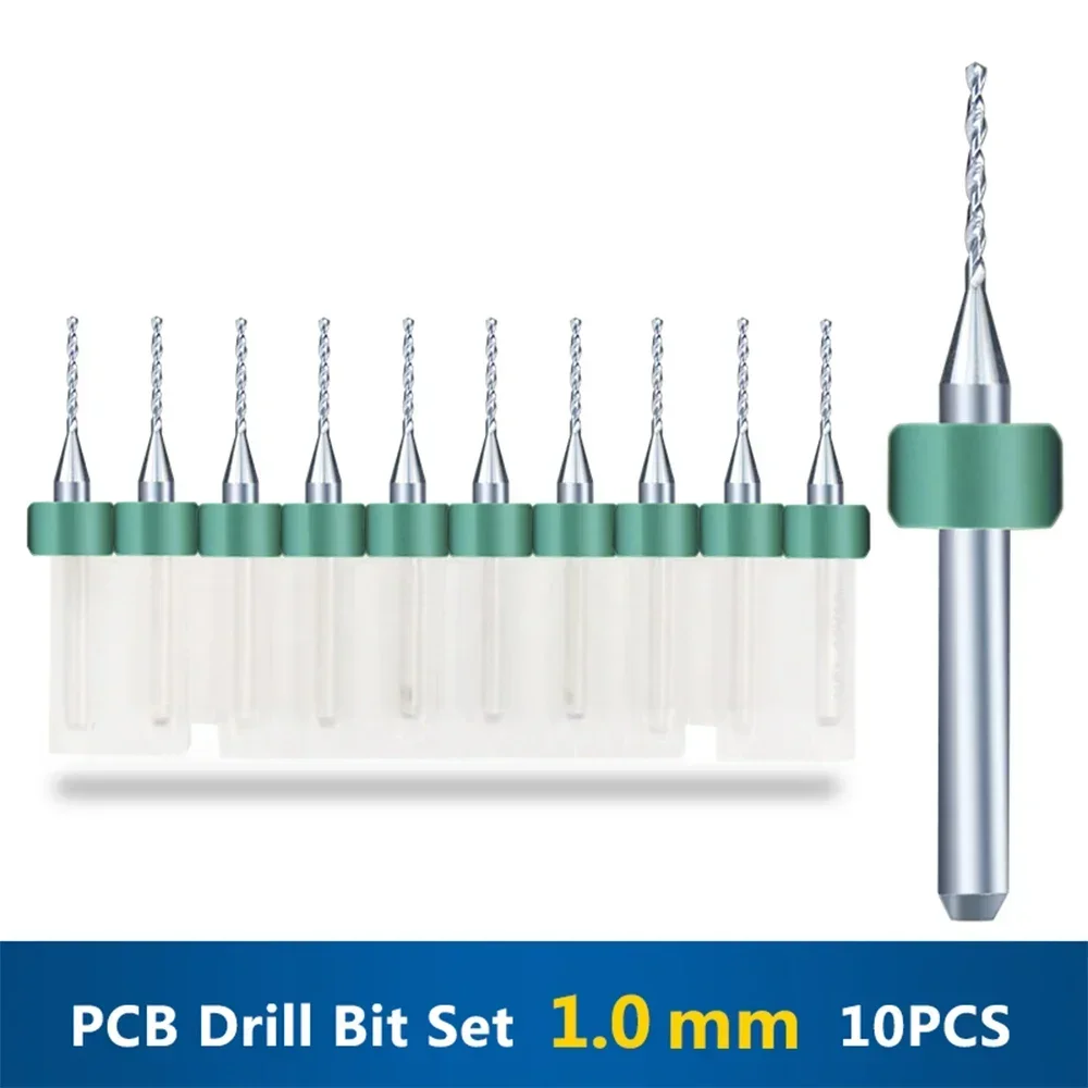 

10pcs 1.0mm / Micro Pcb Cutter Print Circuit Board Drills Carbide