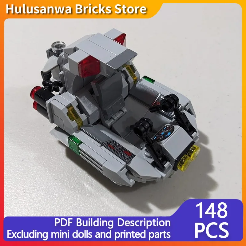 

Popular Movie Model MOC Building Bricks Space Vehicle Modular Technology Gifts Holiday Assemble Children Toys Suit