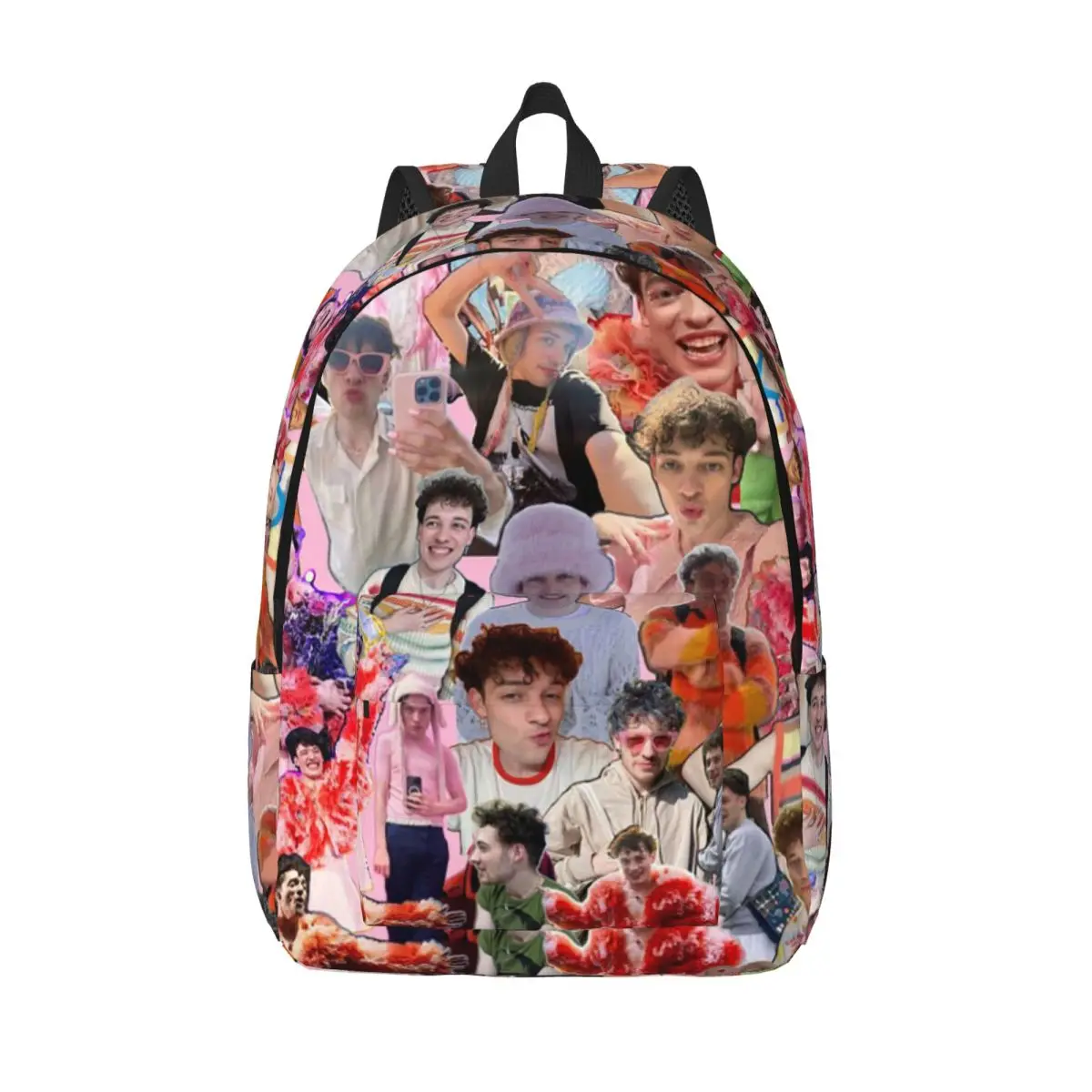 

Nemo Eurovisions Switzerland Winner Student Backpack School Bag Hiking Travel Daypack for Men Women Bookbag Shoulder Bags