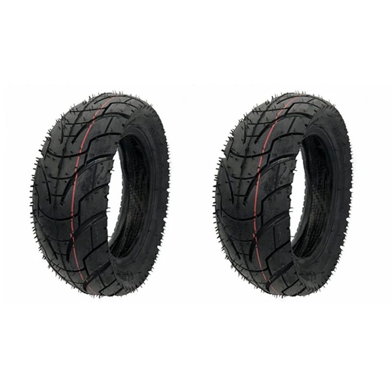 2 Pcs Scooter Tires 80/65-6 Tyre 10X3.0-6 Tyre For E-Scooter Speedual Grace 10 Zero 10X 10 X 3