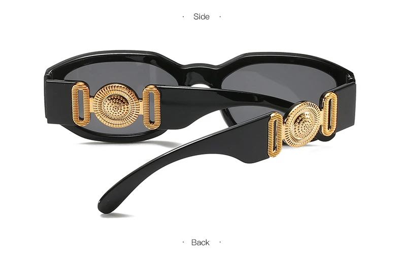 Vintage Quadratische Luxus Kleine Rahmen Sonnenbrille Männer Frauen Rechteck Marke Design Fashion Square Sonnenbrille Shades Vintage Gläser – Detail 12