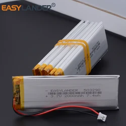 Tablet computer battery 503290 3.7V 1900MAH 503590 MP3 MP4 MP5 GPS DVD Universal Li-ion battery for tablet pc 7 inch 8 inch 9inc