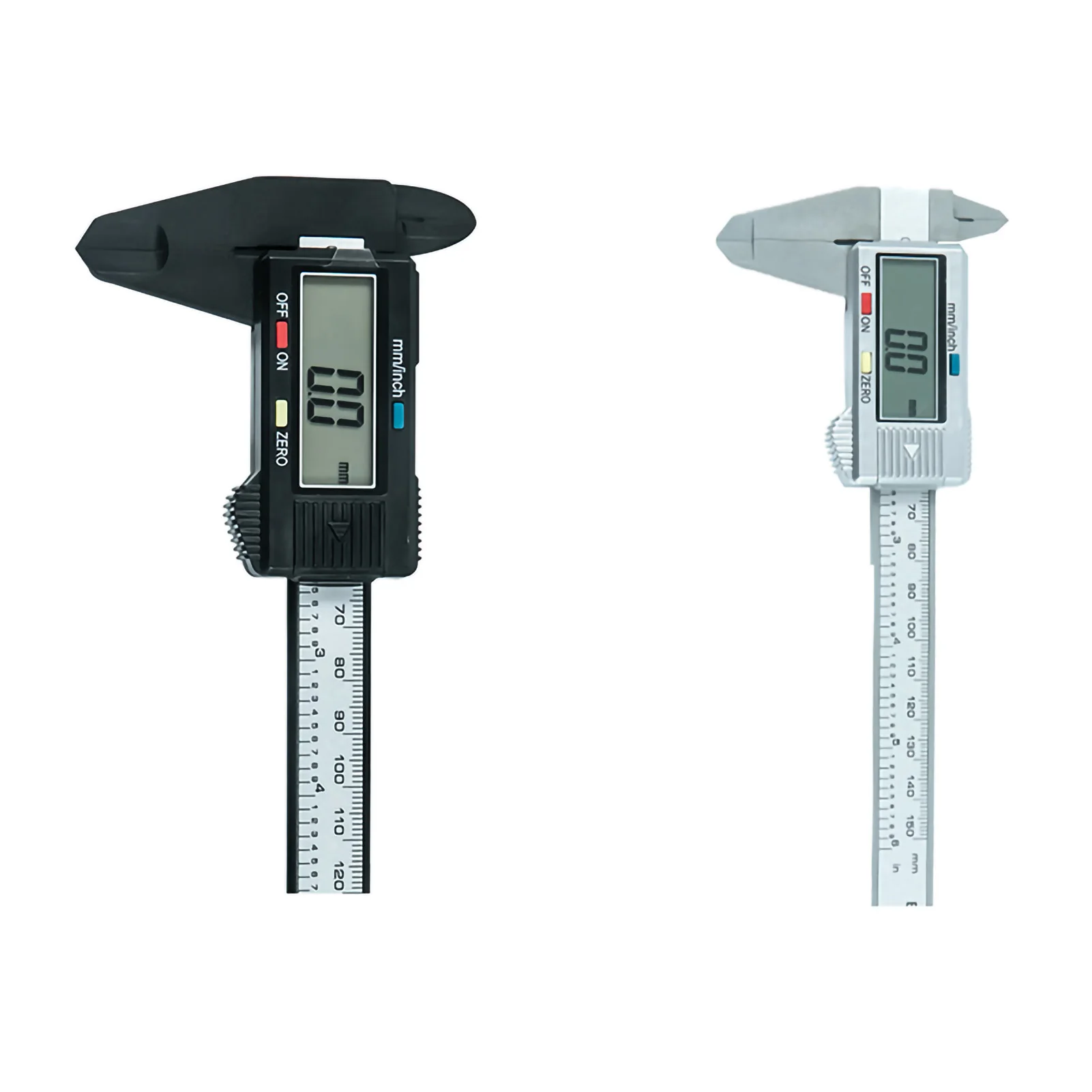 Diameter Measuring Caliper Plastic Electronic Caliper LCD Screen Digital Caliper for Inner and Outer Diameter Measurement