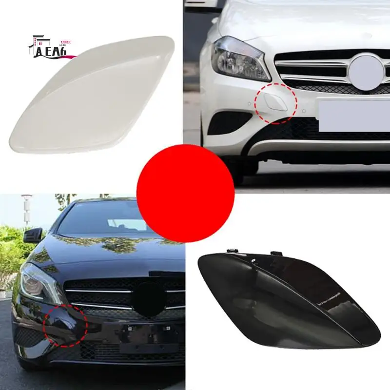 

AEA6-Car Front Bumper Tow Eye Hook Eye Cover Cap Painted 1768850122 For Mercedes-Benz A Class W176 Front Trailer Cover