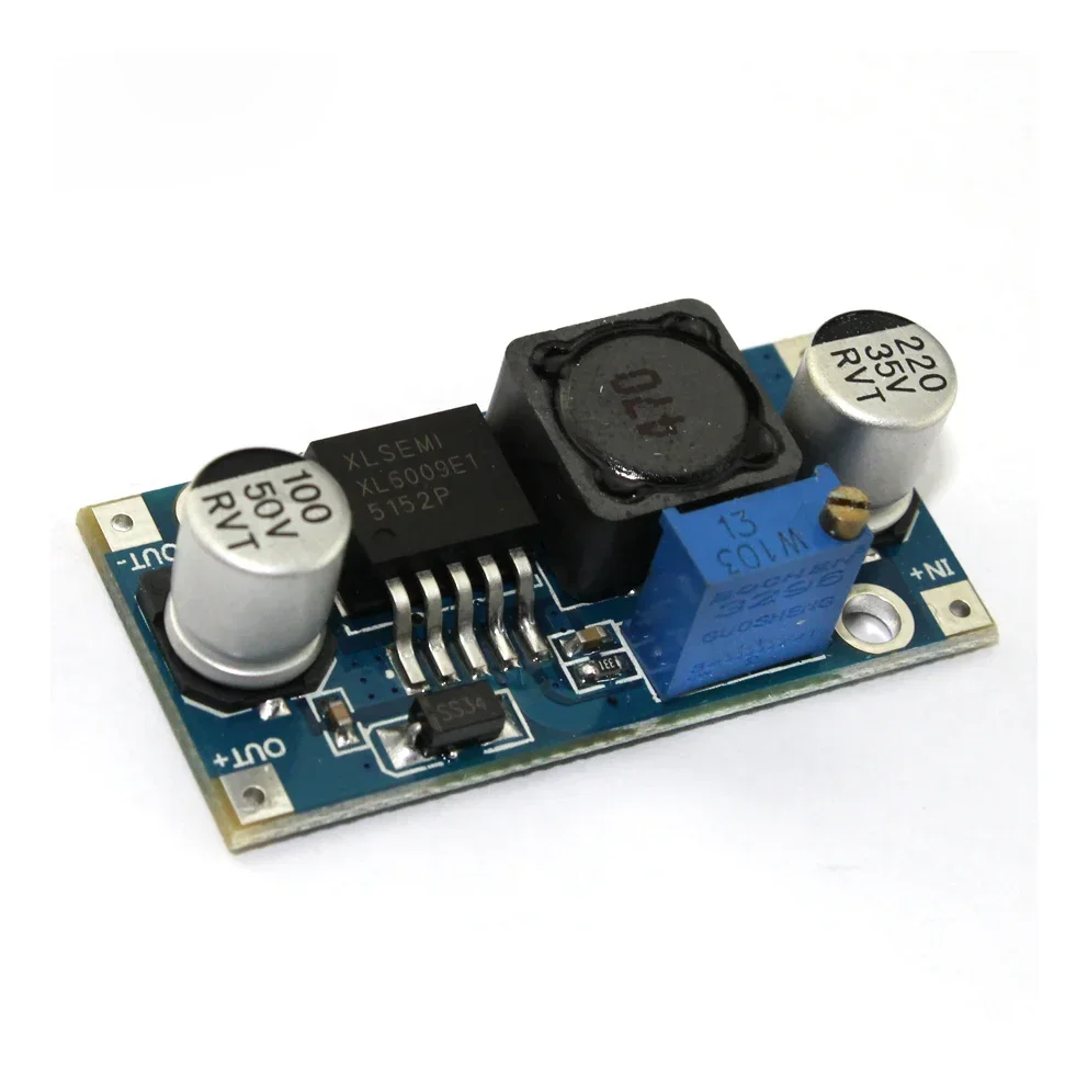 5 قطعة/الوحدة XL6009 DC-DC وحدة معززة وحدة إمداد الطاقة الناتج قابل للتعديل سوبر LM2577 خطوة المتابعة وحدة