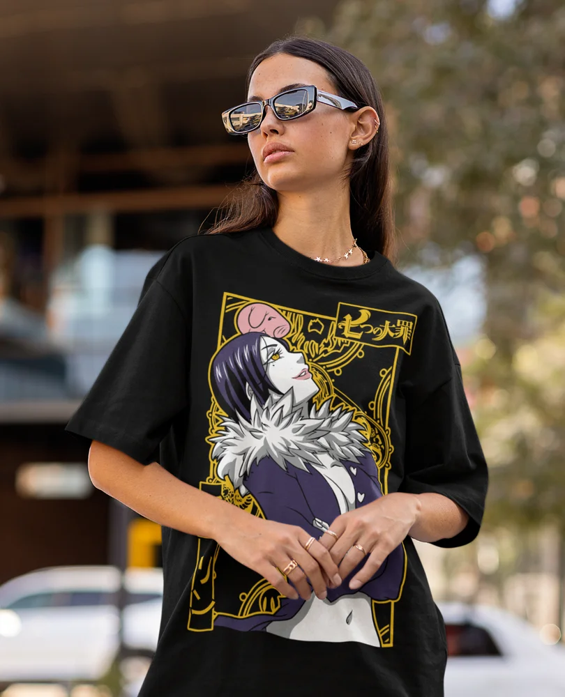 Seven Deadly Sins Merlin T-Shirt Meliodas Anime Manga Shirt Soft Tee All Sizes