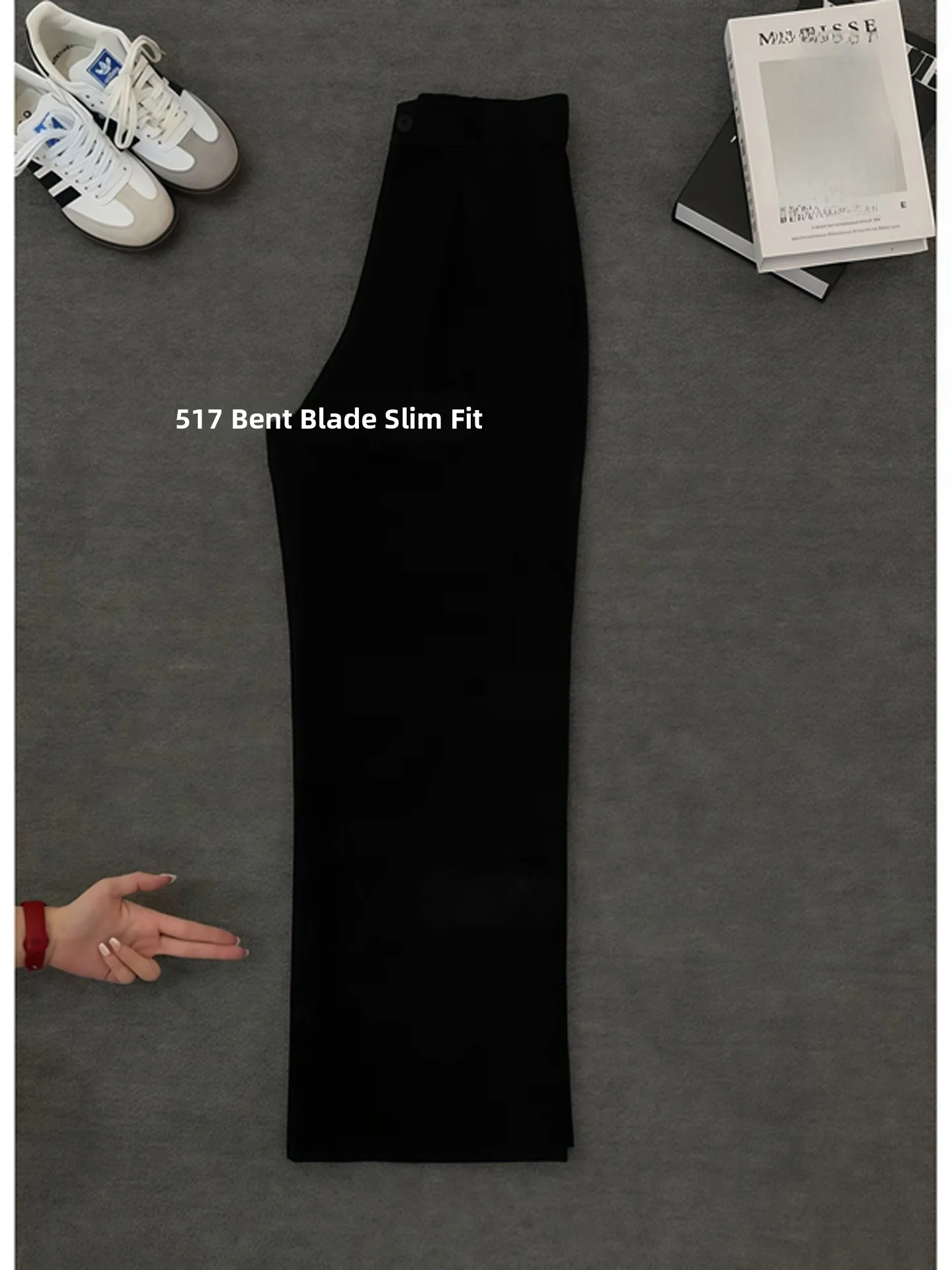 

Bla 57 Le Blade Men's Casual Pants Drapey Slimming Long Straight Leg Faionable Polyester Fiber Autumn Seasonal Wear