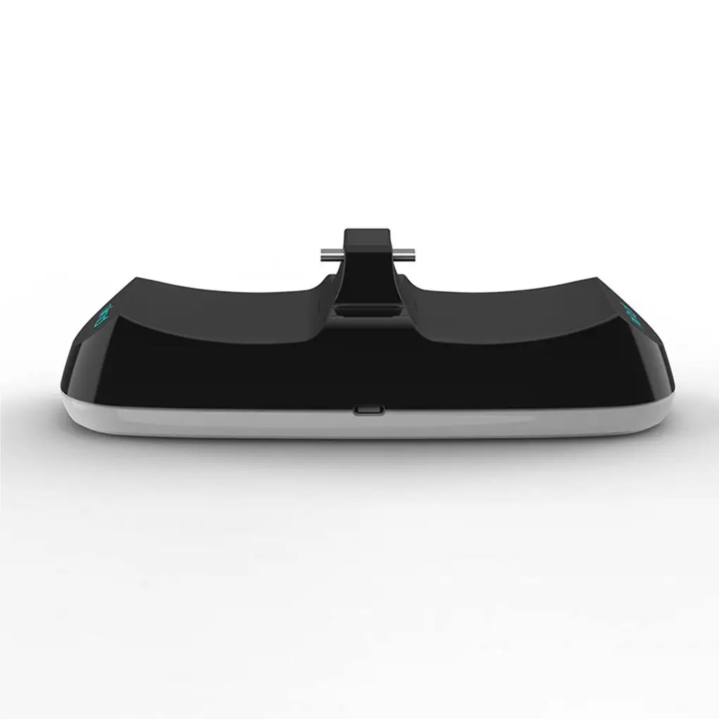 قاعدة شحن مزدوجة لوحدة تحكم PS5 ، وحدة تحكم بلاي ستيشن 5 ، موصل من النوع C ، مؤشر LED