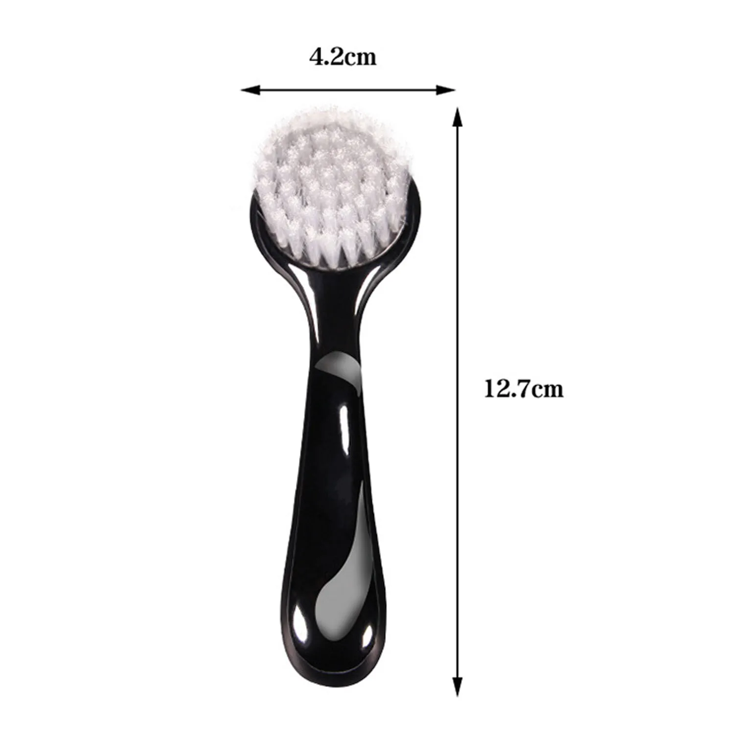 Brosse nettoyante pour le visage à poils doux avec couvercle, épurateur de visage, brosse nettoyante pour le visage, extinction douce et massage