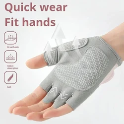 Gym Body Building Training Fitness Gloves Sports Weight Lifting Exercise Slip-Resistant Gloves for Women Men Yoga Gloves