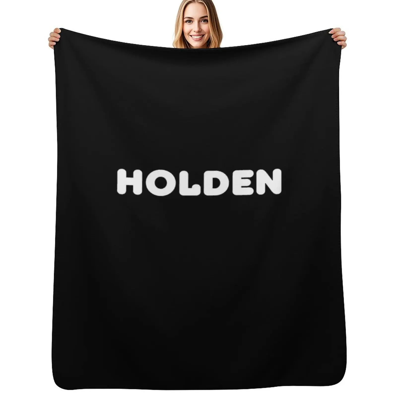 

Holden custom name Holden custo name Holden name Throw Blanket Shaggy Giant Sofa Decorative Beds Blankets